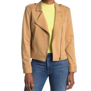 BCBGMAXAZRIA Camel Moto Jacket